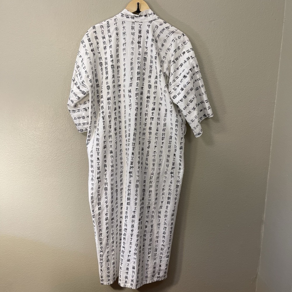 Kimono Traditional Japanese Yukata Robe & Top Cotton Onsen Spa Wear Asian XL/L - Picture 4 of 11